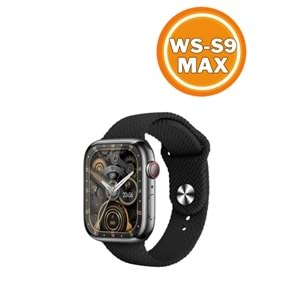 WS-S9 MAX AKILLI SAAT ÇİFT KORDONLU