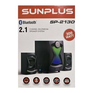 Sunplus SP-2130 2+1 Usb/SD/Fm Dest. Multimedia Bluetooth Spk