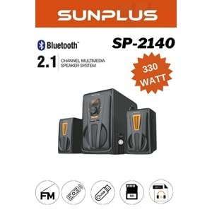 Sunplus SP-2140 2+1 Usb/SD/Fm Dest. Multimedia Bluetooth Spk