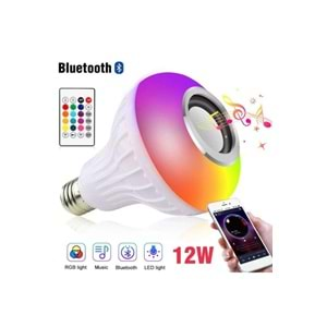 LED MUSİC BLUETOOTHT AMPÜL