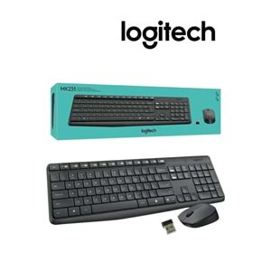 Logitech MK235 Kablosuz Klavye Mouse Set (Q TR)