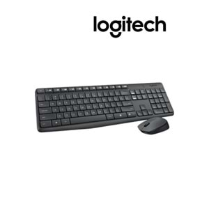 Logitech MK235 Kablosuz Klavye Mouse Set (Q TR)