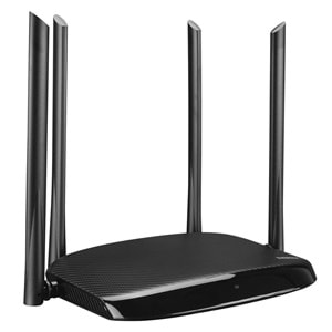 Everest EWR-AC5-V3 AC1200Mbps DualBand 4*6dBi Anten WISP+AP+Repeater Destekli Kablosuz Wifi Router