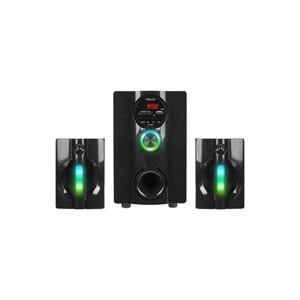 Mikado MD-95BT 2+1 20W Siyah Multimedya FM/BT/SD/USB Speaker Hoparlör