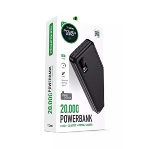 Powerway TX209 Taşınabilir Powerbank Pil Şarj Cihazı