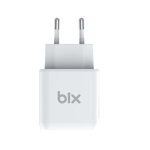 Bix BX-UC25TA 5V,3A/9V,2,77A/12V.2,1A/25W Iphone 5A Type-C 1mt Kablolu Şarj Cihazı