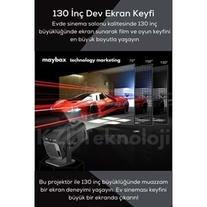 HCS350 PROJEKSİYON cihazı GAME PAD ÇİFT KONSOL