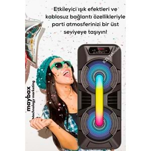 GTS-1702 IŞIKLI BLUETOOTH SES SİSTEMİ