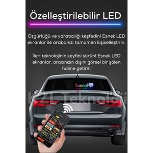 LED MATRİX PANEL 16X64 YAZILI MODEL