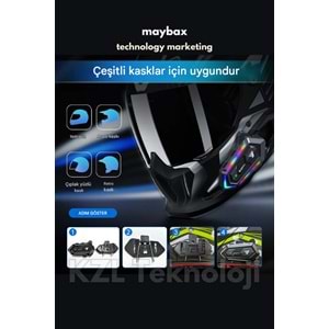 DT-Y20 MAX İNTERKOL MOTORCU KASK BLUETOOTH KULAKLIK