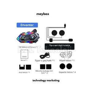 DT-Y20 MAX İNTERKOL MOTORCU KASK BLUETOOTH KULAKLIK