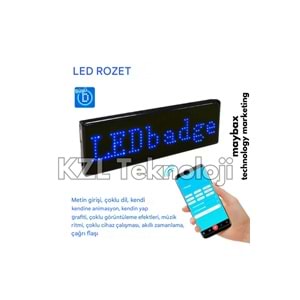 HXP-001 MATRİX LED MİNİ YAKA LED