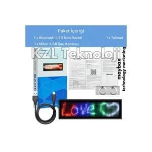 HXP-001 MATRİX LED MİNİ YAKA LED