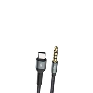 Bix BXAU1C Type-C 3.5mm Aux Hi-Fi 1mt Ses Kablosu