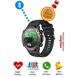SW-65 3 KORDONLU AMOLED AKILLI SAAT