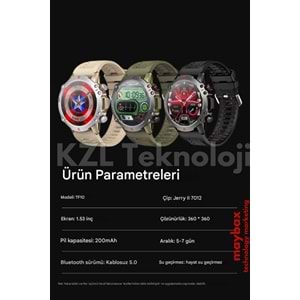 SW-65 3 KORDONLU AMOLED AKILLI SAAT