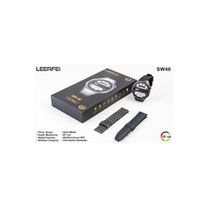 LEERFEİ SW-40 AMOLED 3 KORDONLU AKILLI SAAT