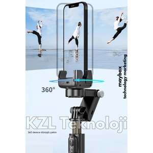 PG-Q18 GIMBAL LED IŞIKLI KUMANDALI TRİPOD SELFIE ÇUBUĞU