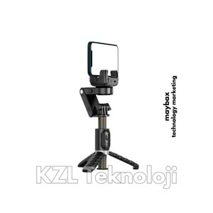 PG-Q18 GIMBAL LED IŞIKLI KUMANDALI TRİPOD SELFIE ÇUBUĞU