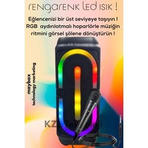 GTS-2132 IŞIKLI BLUETOTH SPEAKER