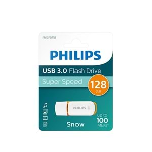 Philips 3.0 128 GB USB FLASH BELLEK Snow Edition Orange FM12FD75B