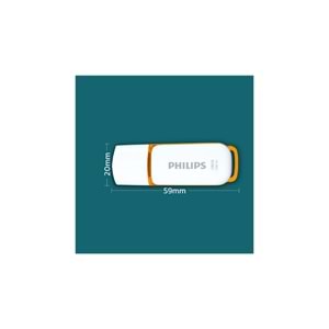Philips 3.0 128 GB USB FLASH BELLEK Snow Edition Orange FM12FD75B
