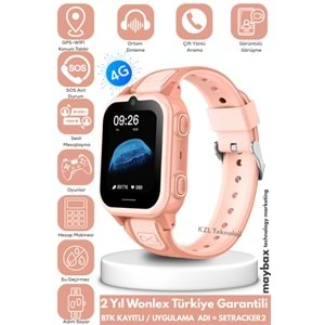 WONLEX GW400S SİM KARTLI 4G GPRS ÇOCUK AKILLI SAATİ