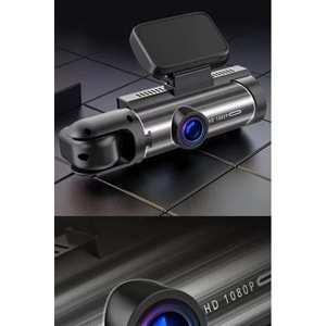 M8 1296P ÇİFT LENS ARAÇ İÇİ DİKİZ GPRS DASHCAM Wİ-Fİ ARABA KAMERASI