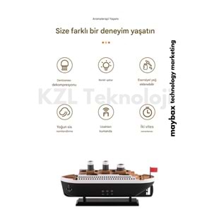 LF-299 TİTANİK GEMİ BUHARLI HAVA NEMLENDİRİCİ