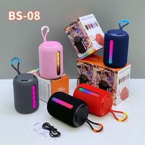 BS-08 IŞIKLI BLUETOOTH SPEAKER