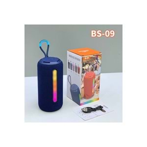 BS-09 IŞIKLI BLUETOOTH SPEAKER