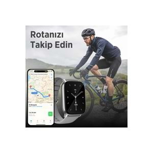 Bix SW03 2.01” TFT Geniş Ekran, Spor Sağlık Takibi ve Bluetooth 5.2 Telefon Görüşme Özellikli IP67 Suya Dayanıklı iOS Android Uyumlu Akıllı Saat