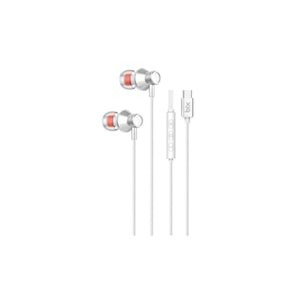 Bix HF02C Type-C Hi-Fi ve Extra Bass Özellikli Mikrofonlu Kulak içi Kulaklık Siyah/Beyaz