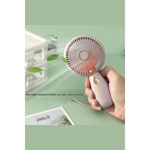 LEERFEİ ZB103 USB Lİ ŞARKLI ELVANTİLATÖRÜ