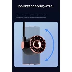 LEERFEİ ZB135 BOYUNLUK ŞARJLI VANTİLATÖR