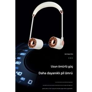 LEERFEİ ZB135 BOYUNLUK ŞARJLI VANTİLATÖR