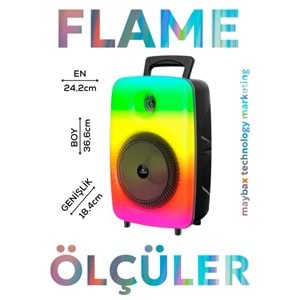 GTS-1802 IŞIKLI BLUETOOTH SPEAKER