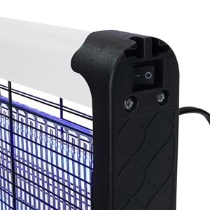 Asonic AS-A29 Siyah Büyük Boy 6W+ 2000V Zincir Askısılı İki Ledli Sinek Öldürücü