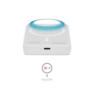 Powerway TXM5 5.000 mAh PD 15W Magsafe Kablosuz Wireless Taşınabilir Şarj Cihazı Powerbank
