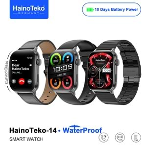 TEKO-14 HAİNO TEKO SU GEÇİRMEZ AKILLI SAAT 3 KORDONLU