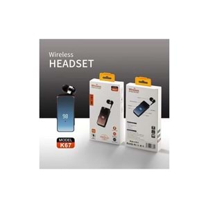 K67 MAKARALI DİJİTAL BLUETOOTH KULAKLIK