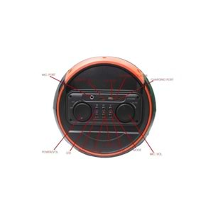 KTS-2058 ÇİFT KABLOSUZ MİKROFONLU SES SİSTEMİ