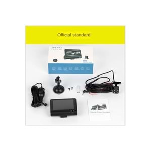 LF-504 ÇİFT LENSLİ EKRANLI ARAÇ KAMERASI