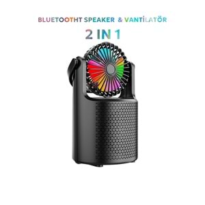 ZQS1440 BLUETOOTHT SPEAKER VANTİLATÖR