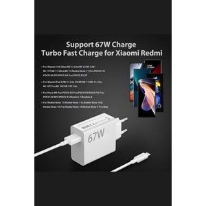 JNUOBI JC-67A 67W TURBO SANİYELİ TYPE-C ŞARJ SETİ