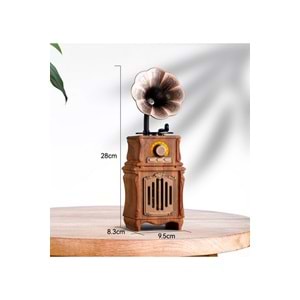 PG-AS31 GRAMAFON BLUTOOTH NOSTALJİK SPEAKER