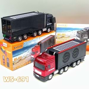 PG-WS691 TIR MODELİ ARABALI BLUETOOTH MÜZİK ÇALAR