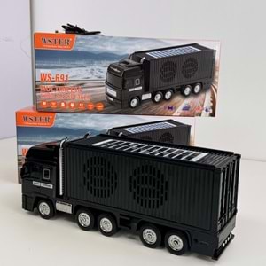PG-WS691 TIR MODELİ ARABALI BLUETOOTH MÜZİK ÇALAR