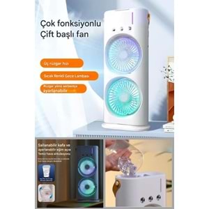 LM-103 ÇİFT FANLI SULU VANTİLATÖR