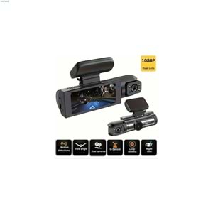 V9 BLACK BOX 3 LENSLİ ARAÇ KAMERASI